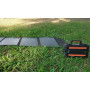 AUMOON BPS-500W (Пік 1000Вт) 550Wh / 150000mAh + сонячна панель 60W портативний сонячний генератор електростанція, ДБЖ, із зарядкою від сонячної п...