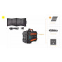 AUMOON BPS-500W (Пік 1000Вт) 550Wh / 150000mAh + сонячна панель 100W портативний сонячний генератор електростанція, ДБЖ, із зарядкою від сонячної ...