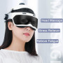Масажер для голови та очей шолом з повітряною компресією Scalp Brain Relax MS2900