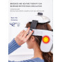 Масажер для голови та очей шолом з повітряною компресією Scalp Brain Relax MS2900