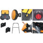 Підмітальна машина Sweeper JL750S з ручним приводом 50л Колір Сірий