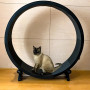 Бігове колесо для котів CutePet R01 XXL  для середніх та великих порід кішок Колір Чорний